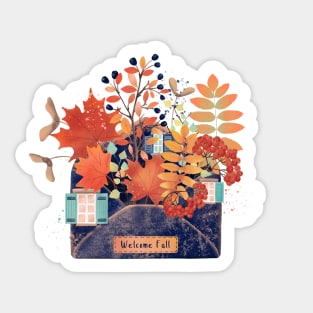 Welcome Fall Sticker